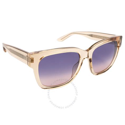 Givenchy Square Ladies Sunglasses GV 7211/G/S HAM 56